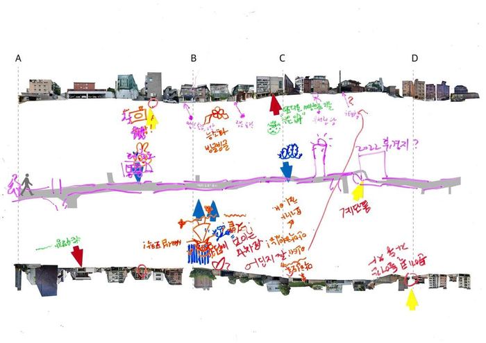 Combined audience map from the first performance on 4 September 2025