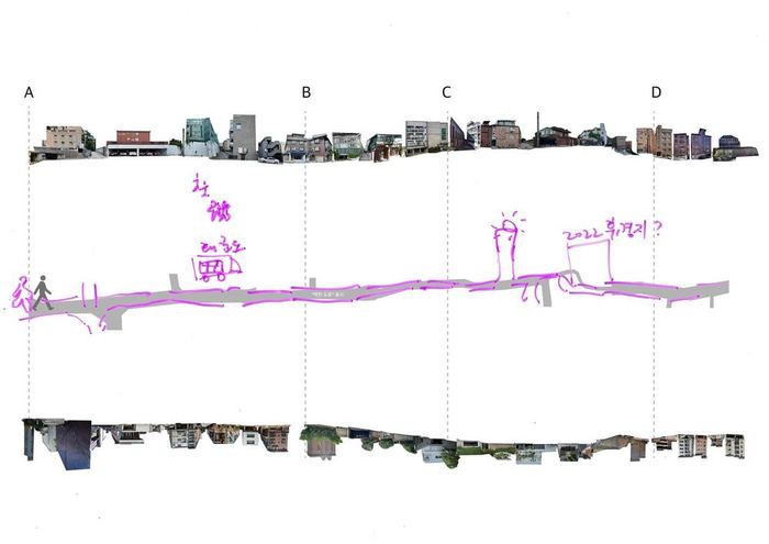 Individual audience map 1 from the first performance