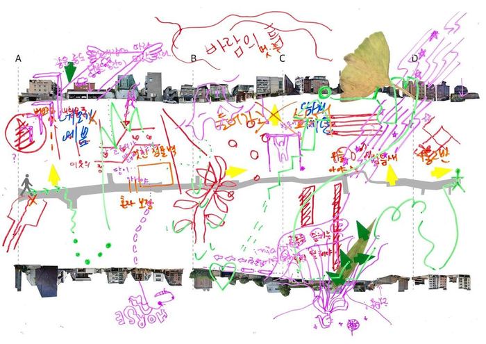 Combined audience map from the second performance on 5 September 2025